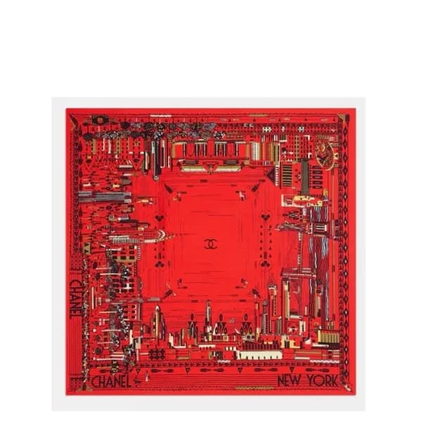 샤넬 여성 스퀘어 스카프 - Chanel Womens Square Scarf - acc8754x - 1