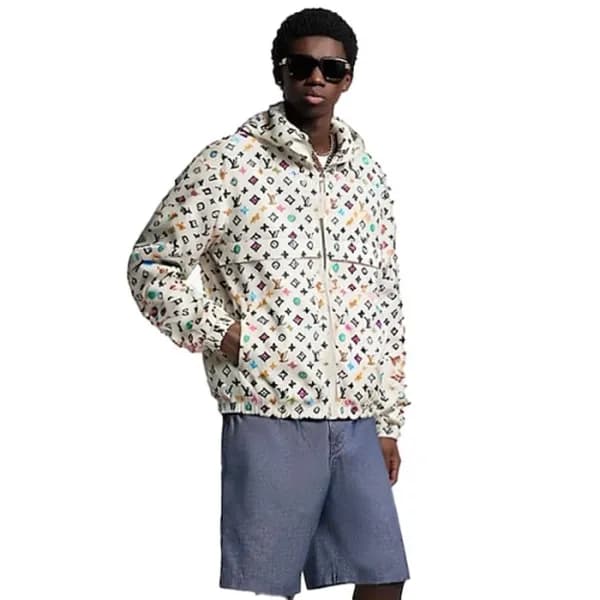 루이비통 남성 캐쥬얼 후드 자켓 - Louis vuitton Mens Casual Hooded Jacket - lvc16782x - 1