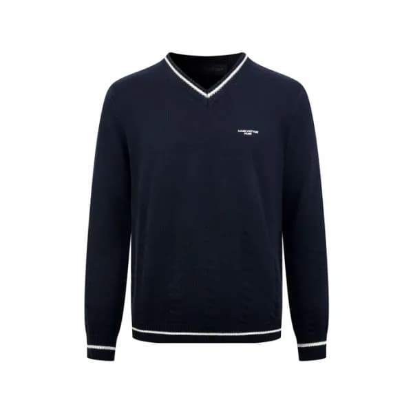 루이비통 남성 브이넥 스웨터 - Louis vuitton Mens V-neck Sweater - lvc16886x - 1