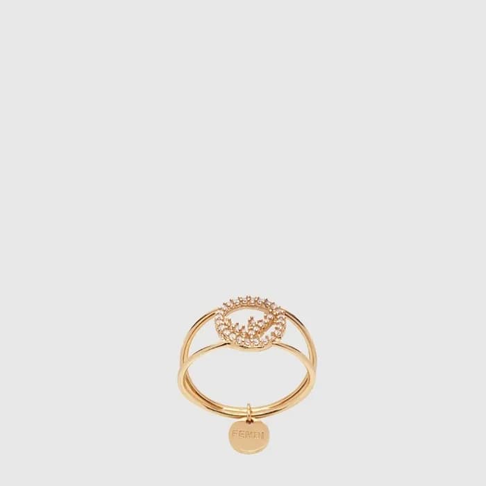 펜디 여성 F 이즈 링 - Fendi Womens F Is Ring - acc10086x - 1