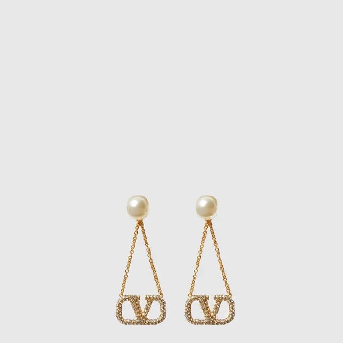 발렌티노 여성 크리스탈 이어링 - Valentino Womens Crystal Earring - acc10370x - 1