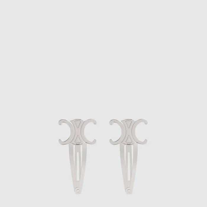 셀린느 여성 트리오페 헤어핀 - Celine Womens Triomphe Hairpin - acc10633x - 1