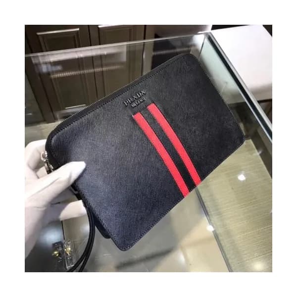 Prada Mens Clutch Bag,27CM - 프라다 남성용 클러치백 2VF056-2… - 1