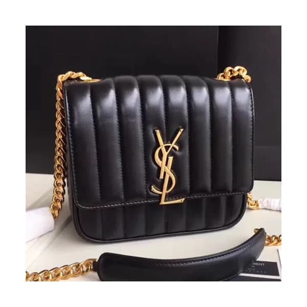 Saint Laurent Women Vicky Chain Shoulder Bag,20.5C… - 1