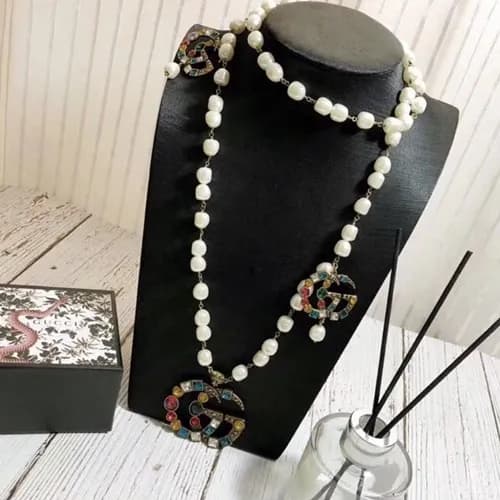 GUCCI Choker 18k Yellow Gold - 구찌 여성용 목걸이 18K도금… - 1