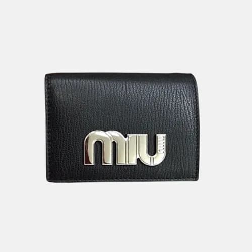 MiuMiu 2018 Ladies Madras Leather Wallet 5MD204# -… - 1
