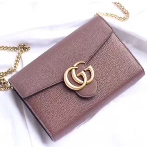 Gucci GG Marmont Chain Shoulder Bag,20CM - 구찌 GG 마… - 1
