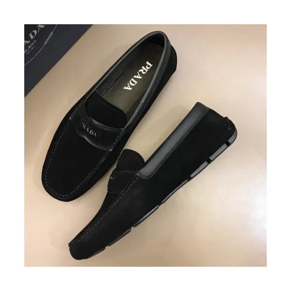 [매장판] Prada 2018 Mens Leather Loafer - 프라다 남성 레더 … - 1