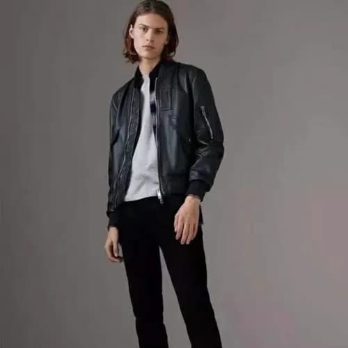 [미러급] Burberry 2018 Mens Leather Jacket - 버버리 남성 가… - 1