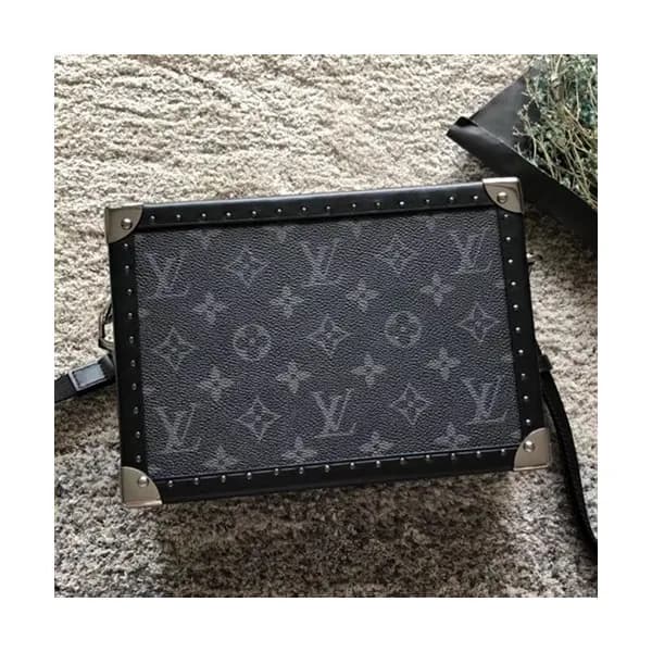 Louis Vuitton Messenger Box Shoulder Bag,23cm - 루이… - 1