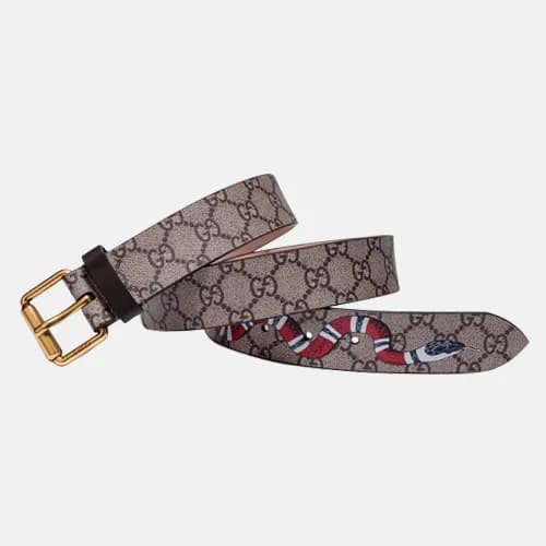 [매장판]Gucci 2019 Mens Signature Snake Leather Belt … - 1