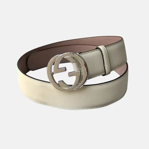 Gucci 2019 Ladies GG Buckle Business Leather Belt … - 1