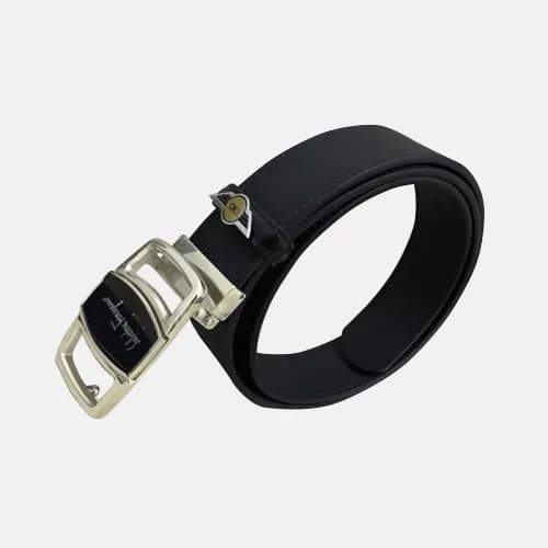 Salvatore Ferragamo 2019 Mens Logo Steel Buckle Le… - 1