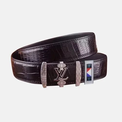 Louis vuitton 2019 Mens Signature Initial Logo Buc… - 1