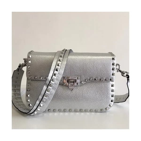 Valentino 2019 Leather Garavani Rockstud Shoudler … - 1