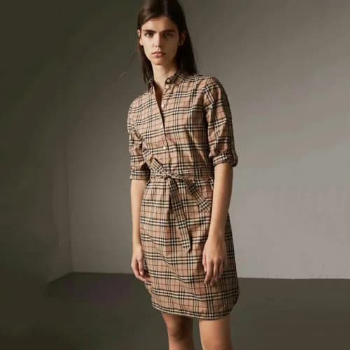 [유니크]Burberry 2019 Ladies Classic Modern Check Shi… - 1