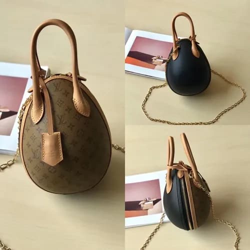 Louis Viutton 2019 Monogram Egg Chain Tote Shouder… - 1