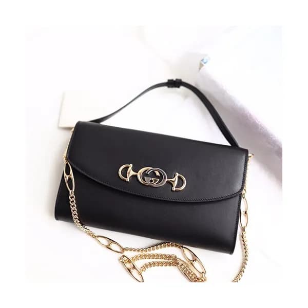 Gucci 2019 Zumi Chain Women Tote Shoulder Cross Ba… - 1