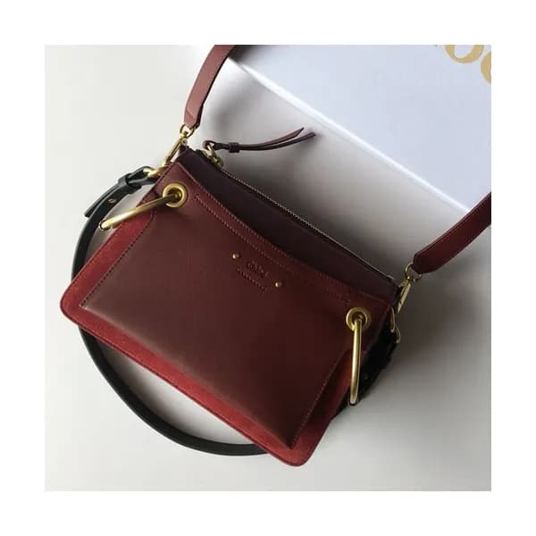 Chole 2019 Roy Leather Shoulder Bag, 25/32cm - 끌로… - 1
