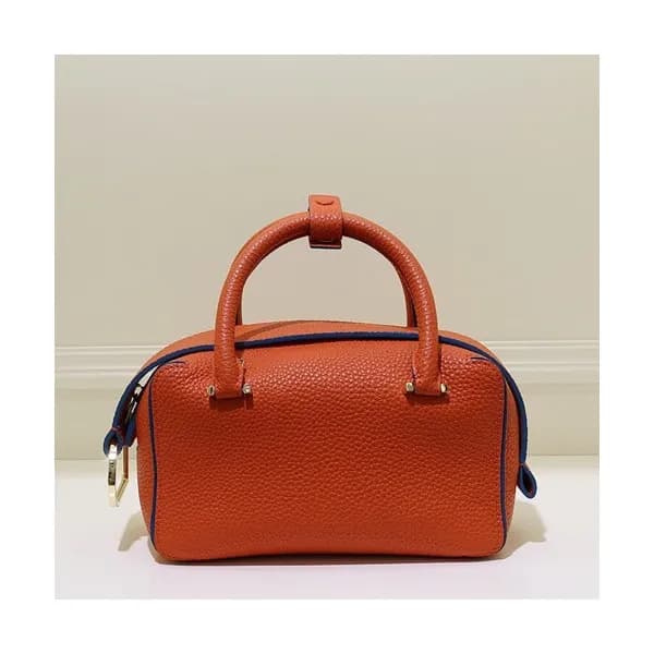 Delvaux 2019 Cool Box Leather Tote Shoulder Bag,23… - 1