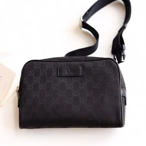 Gucci 2019 Canvas Belt Bag,23CM - 구찌 2019 남여공용 캔버스… - 1