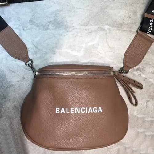 Balenciaga 2019 Leather Shoulder Bag,24CM - 발렌시아가… - 1