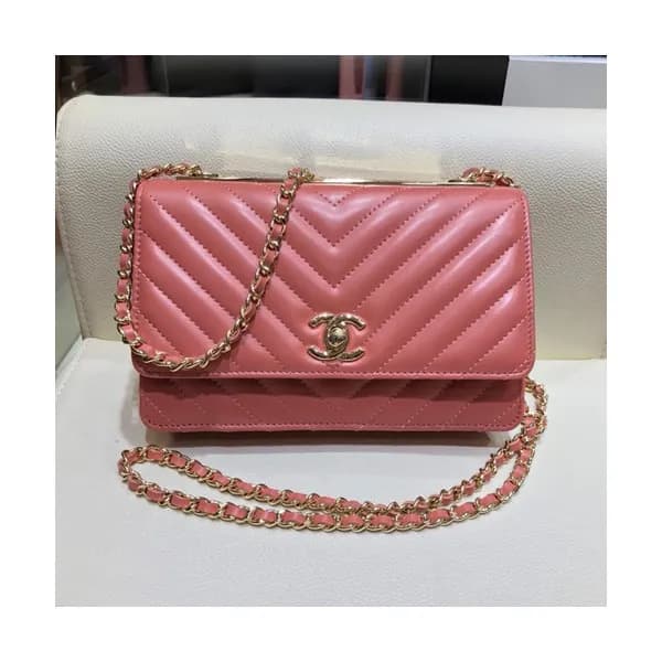 Chanel 2019 WOC Chain Cross Bag,19CM - 샤넬 2019 WOC… - 1