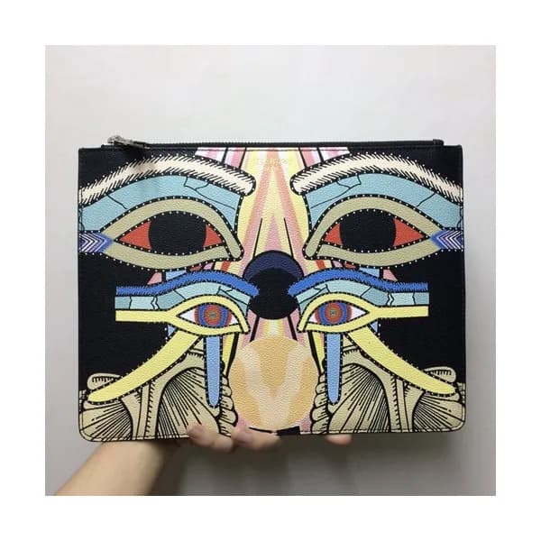 [시선강탈!!]Givenchy 2019 Leather Clutch Bag,30cm - 지방… - 1