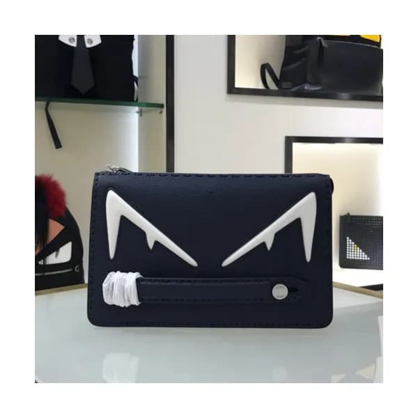 Fendi 2019 Leather Clutch Bag ,24CM - 펜디 2019 레더 남… - 1