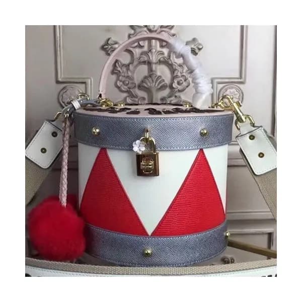 Dolce&Gabbana 2019 Leather Tote Shoulder Bag ,20.5… - 1