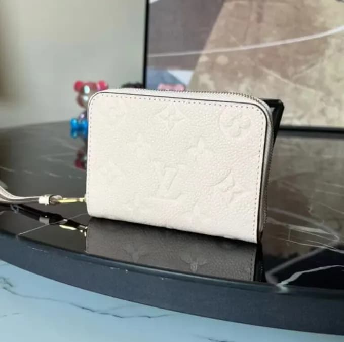 Louis Vuitton 2024 Women's Leather Coin Purse,11cm… - 1