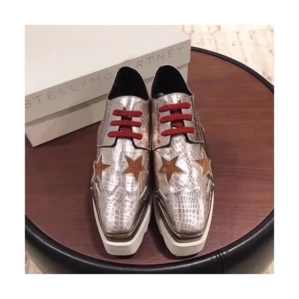 Stella McCartney 2019 Ladies Leather Platfrom Shoe… - 1