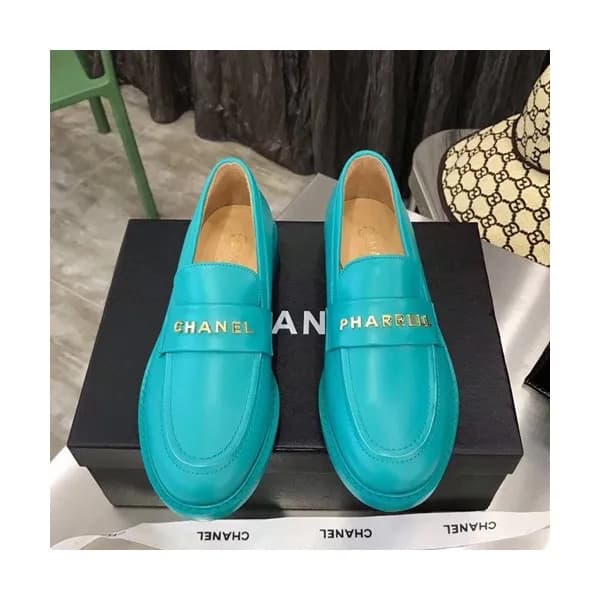 Chanel 2019 Ladies Leather Loafer - 샤넬 2019 여성용 레더… - 1