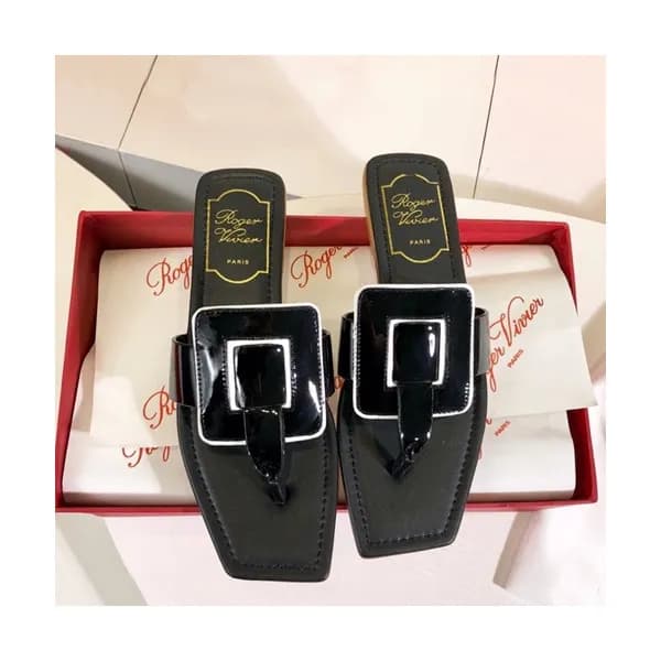 Roger Vivier 2019 Ladies Leather Slipper - 로저비비에 2… - 1