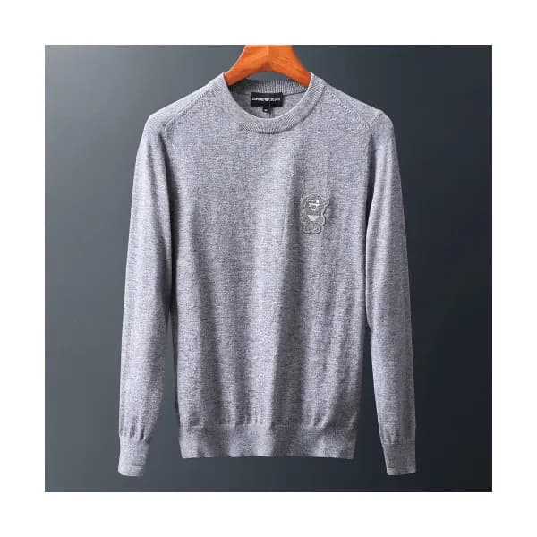 Armani 2019 Mens Crew Neck Wool Sweater - 알마니 201… - 1