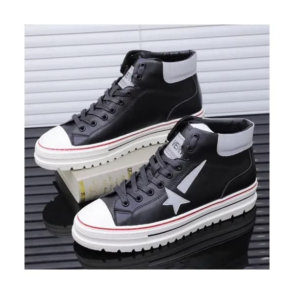 Gucci 2019 Mens Leather Sneakers - 구찌 2019 남성용 레더 … - 1