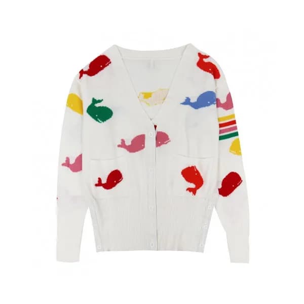 Thom Browne 2019 Mm/Wm Strap Wool Cardigan - 톰브라운 … - 1