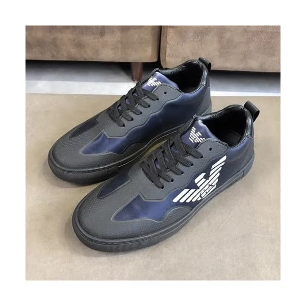 Armani 2019 Mens Leather Sneakers - 알마니 2019 남성용 레… - 1