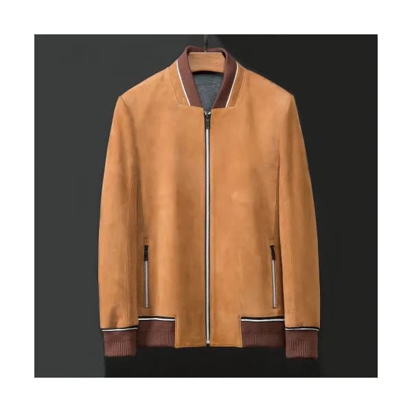 Ermenegildo Zegna 2019 Mens Business Leather Jacke… - 1