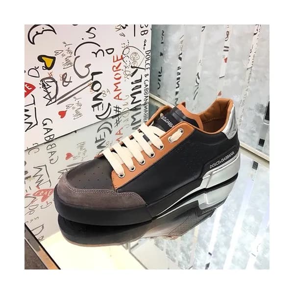 Dolce&Gabbana 2019 Mens Leather Sneakers - 돌체앤가바나… - 1