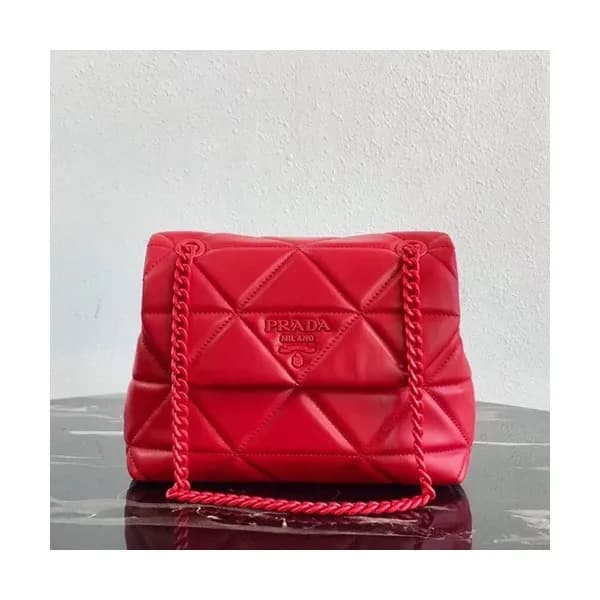 Prada 2019 Leather Shoulder Bag,24cm - 프라다 2019 여… - 1