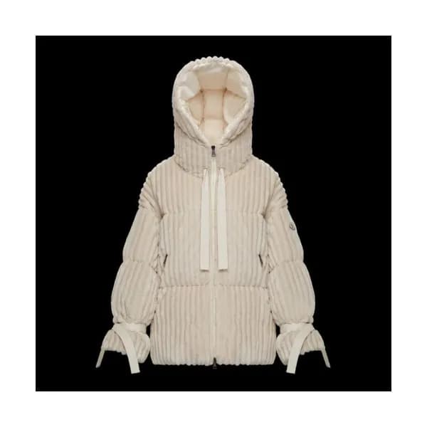 Moncler Womens Modern Corduroy Goose Down Jacket -… - 1