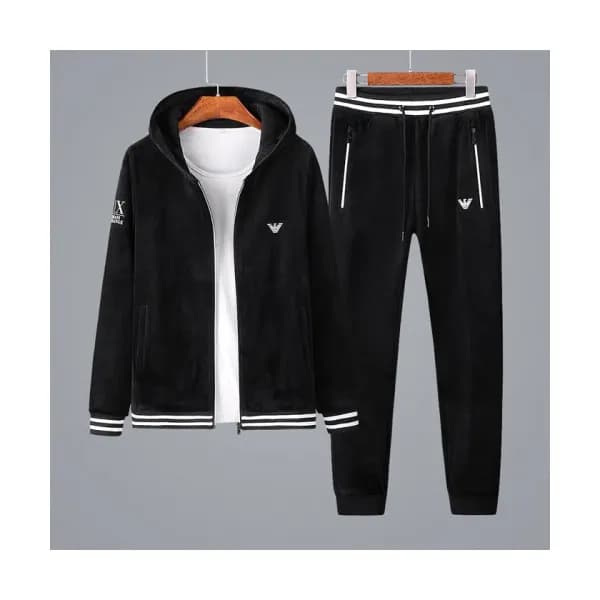 Emporio Armani 2019 Mens Velvet Training Clothes&P… - 1
