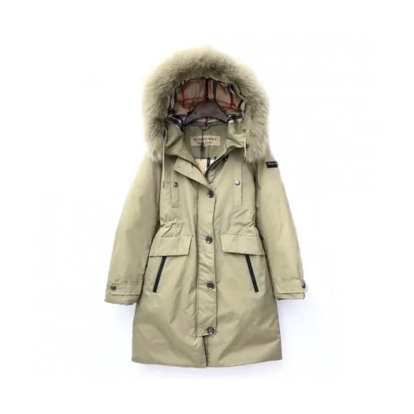 Burberry 2019 Womens Logo Duck Down Long Padding -… - 1