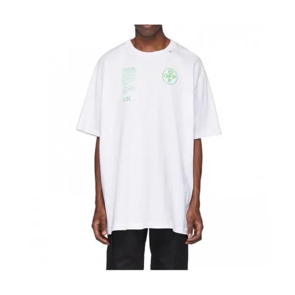 Off-white 2019 Mm/Wm Printing Logo Crew - neck Cot… - 1