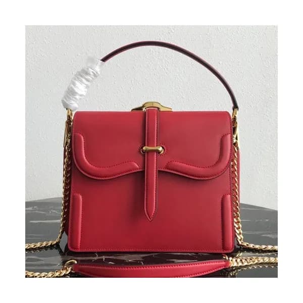 Prada 2019 Belle Chain Tote Shoulder Bag,26cm - 프라… - 1