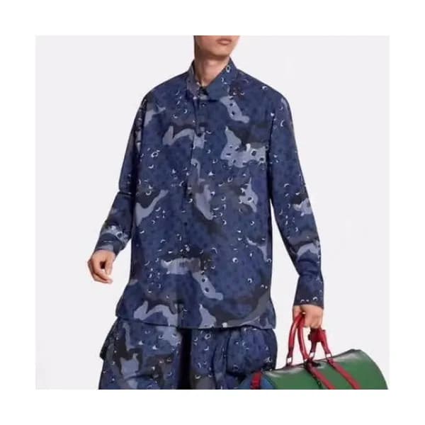 [루이비통]Louis vuitton 2020 Mens Trendy Cotton shirts… - 1