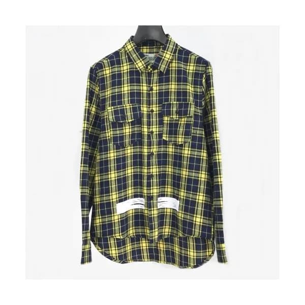 [오프화이트]Off white 2020 Mens Basic Logo Wool Shirts … - 1