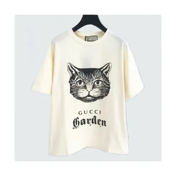[매장판]Gucci 2020 Mm/Wm Logo Cotton Short Sleeved Ts… - 1