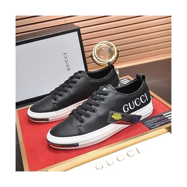 Gucci 2020 Mens Leather Sneakers - 구찌 2020 남성용 레더 … - 1